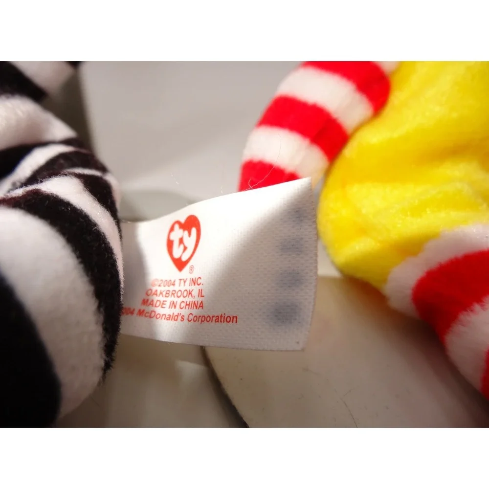 Ty Teenie Beanie Babies McDonalds‎ Ronald Hamburglar Birdie Bear Set